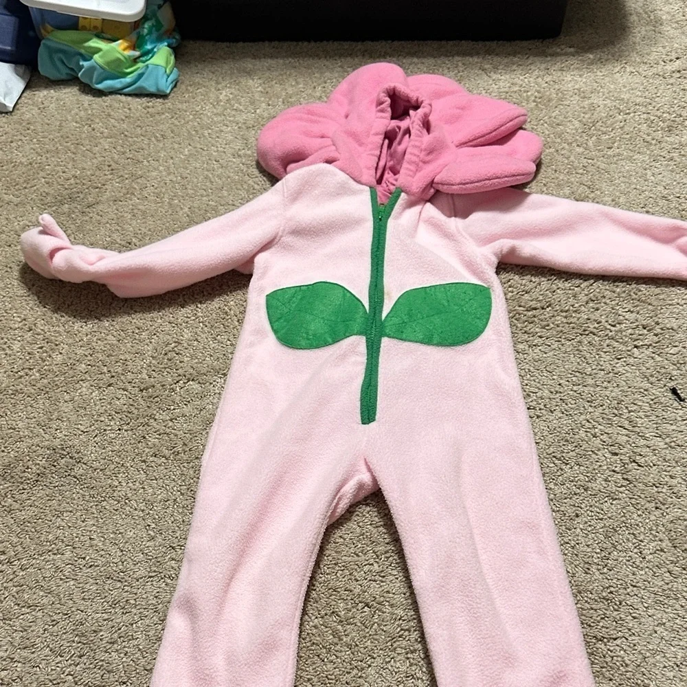 Baby Gap Pink Daisy One Piece  Size 4